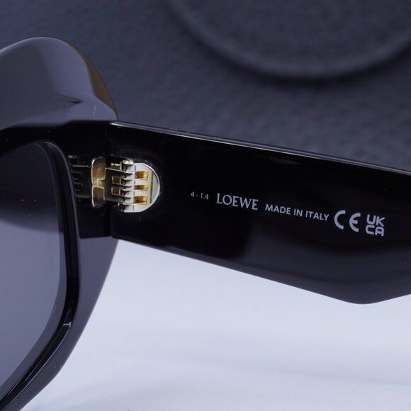 Loewe LW40128I 01A Cat Eye Sunglasses – Black\Smoke - Picture 10 of 10